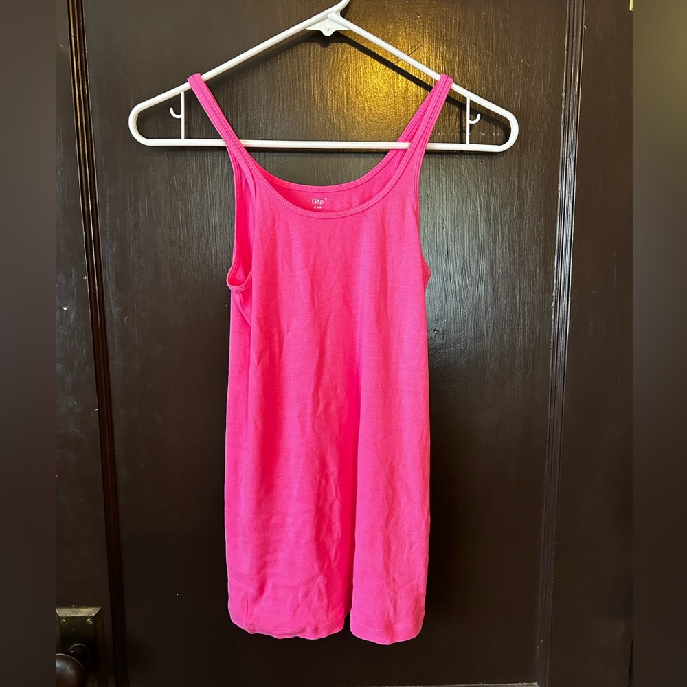 Gap Neon Pink Stretch Tank Top
